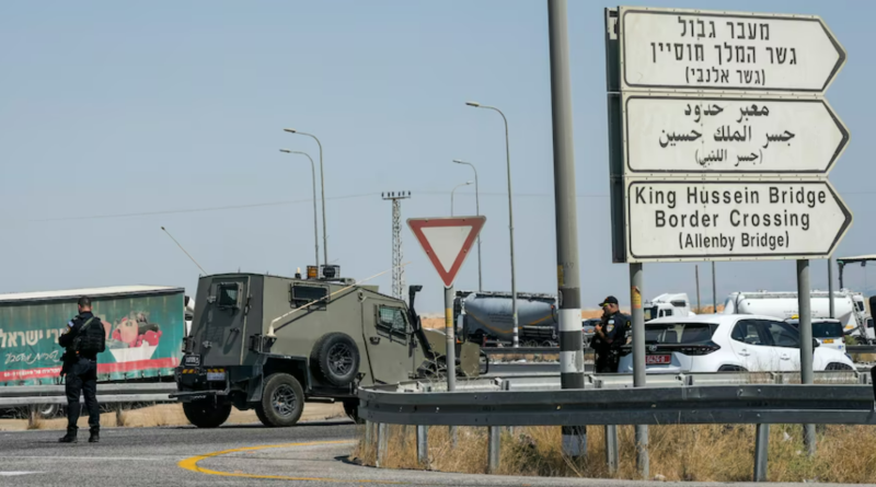 Gunman crossing from Jordan kills three Israelis at border